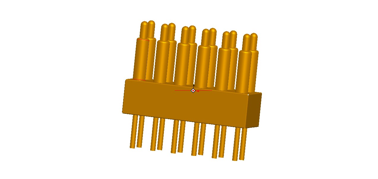 XYX-01202 12P Pogo pin linker